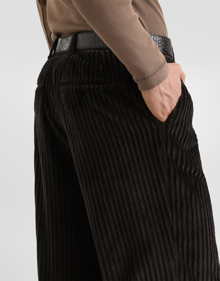 Dolce & Gabbana Corduroy trousers Dolce & Gabbana Corduroy trousers Brown GYZMHTFUWEU