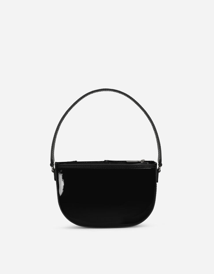 Dolce & Gabbana Bolso de hombro en charol Negro EB0242A1471