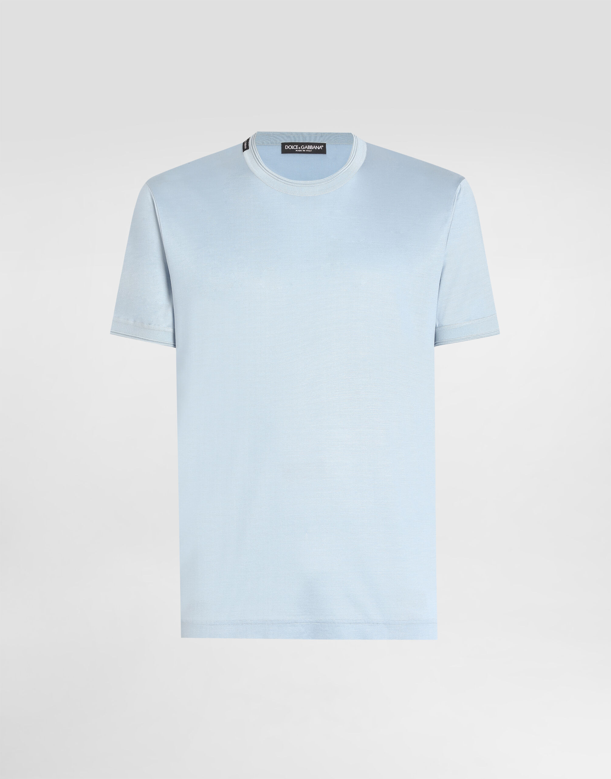 Tシャツ・カットソー DOLCE  GABBANA Men Tops GXX67TJCVYGN0702 Grey DOLCE&GABBANA | Grey Men's T-shirt | YOOX