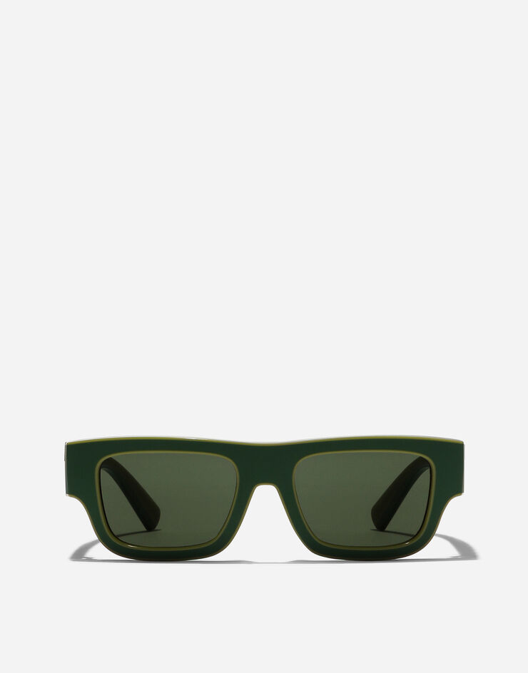 Dolce & Gabbana DG Logo Sunglasses Green VG601FVN771