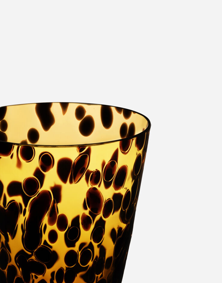 Dolce & Gabbana Weinglas aus Muranoglas Mehrfarbig TCB028TCAD1