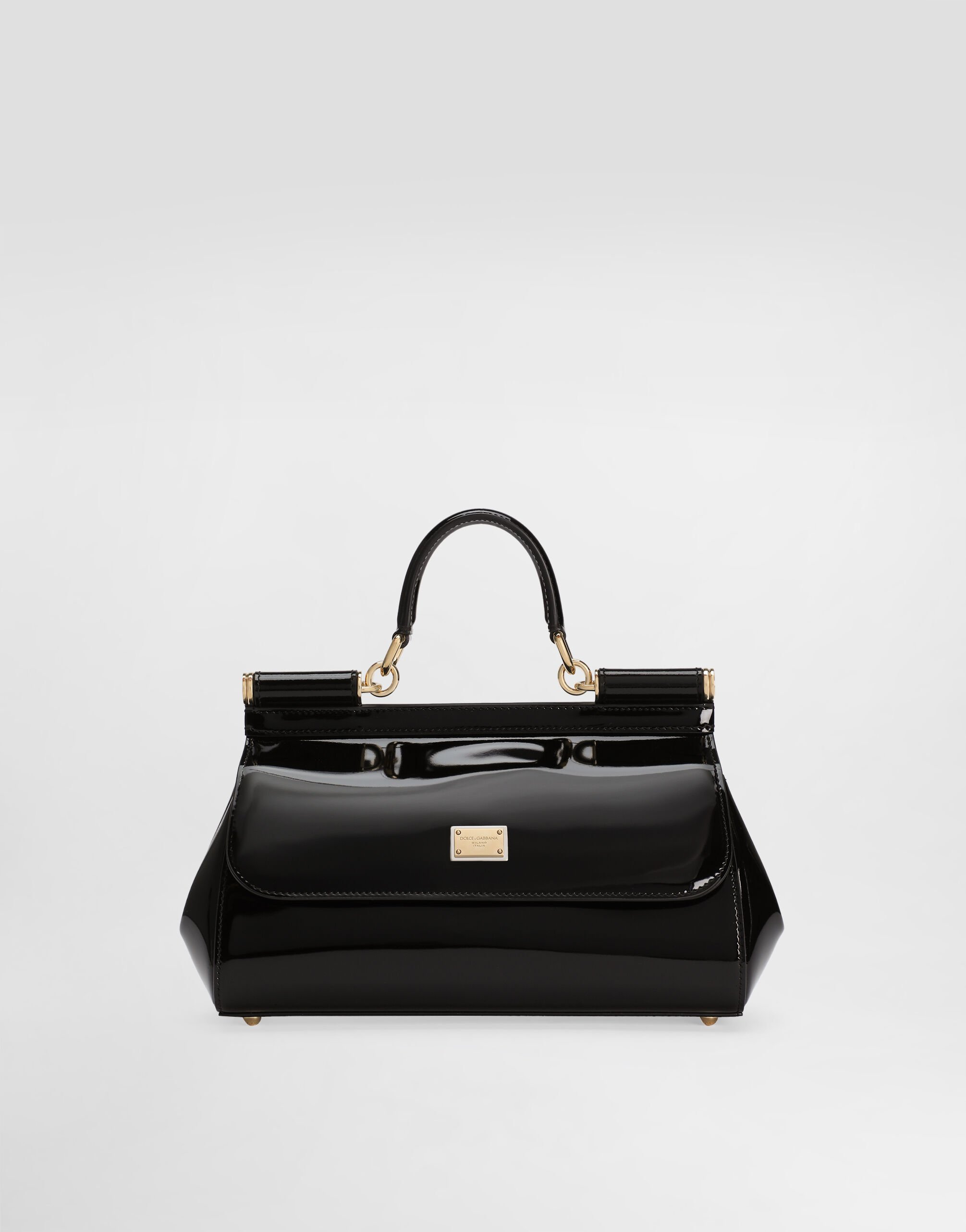 ブラックのウィメンズ SICILY ロング ハンドバッグ | Dolce&Gabbana®