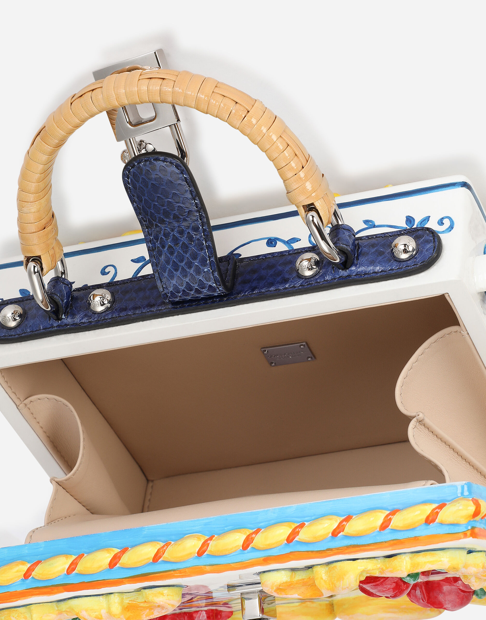 Dolce gabbana majolica bag top