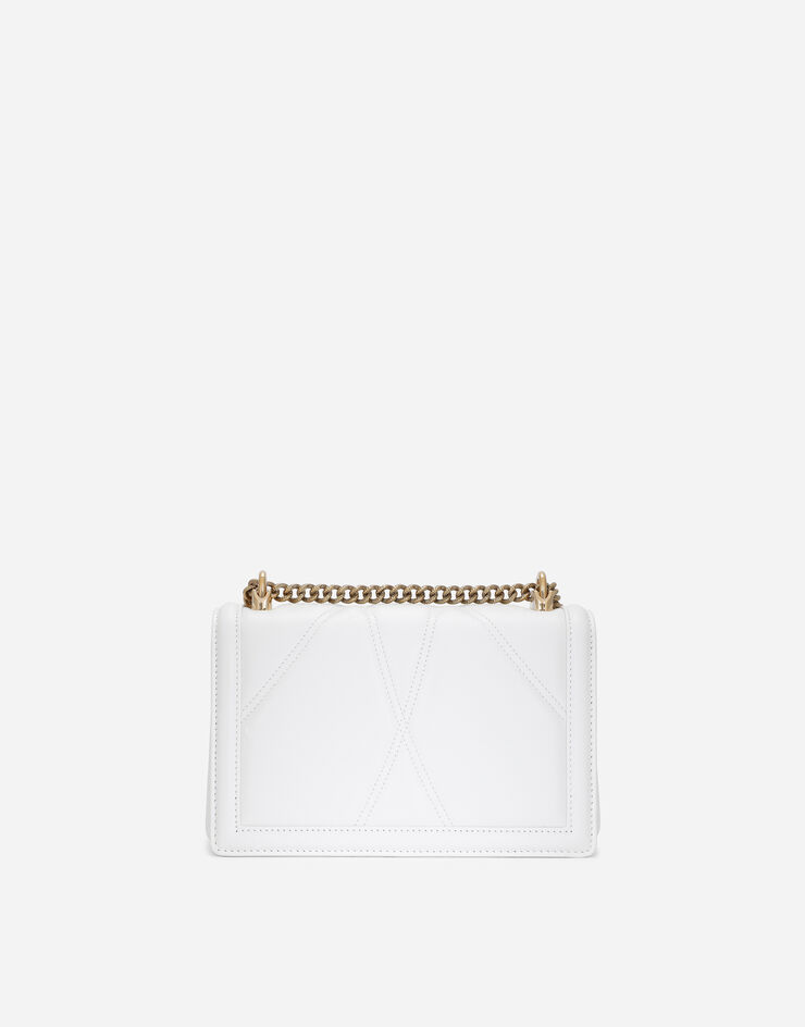 Dolce & Gabbana Medium Devotion shoulder bag White BB7158AW437