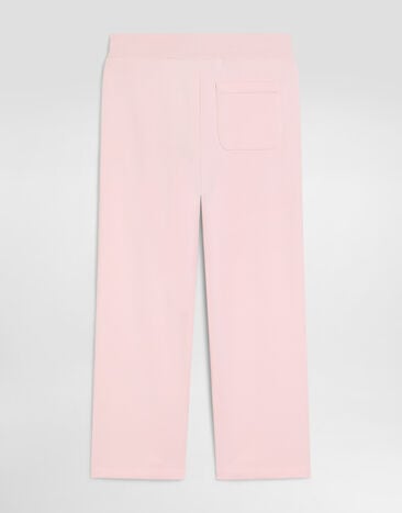 Dolce & Gabbana Fleece trousers Pink L5JPE3G7QNV