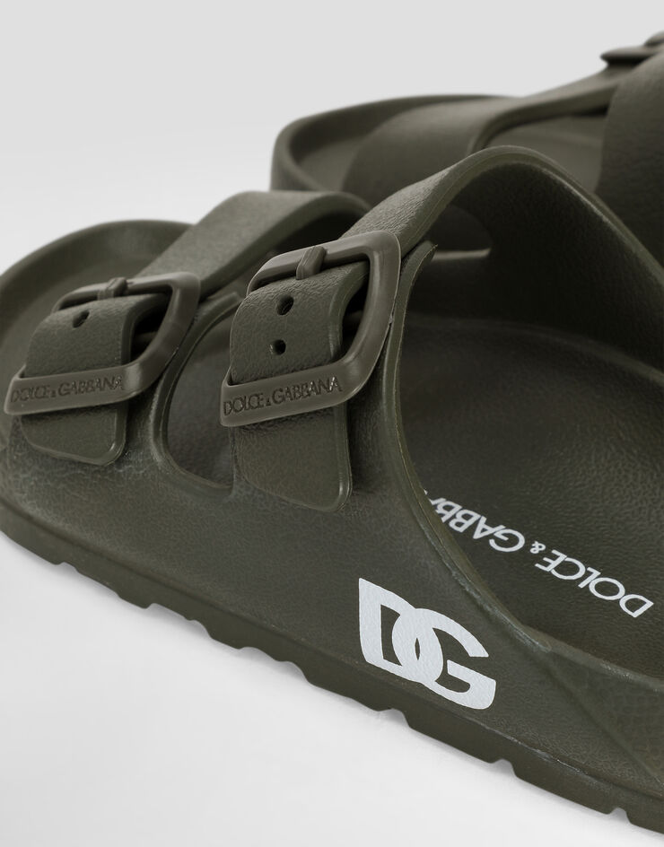 Dolce & Gabbana Slippers in eva Green DD0324A5103