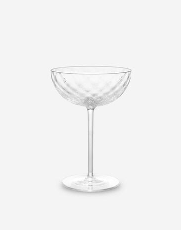 Dolce & Gabbana Copa de champán de vidrio de Murano Multicolor TAE197TEAA3