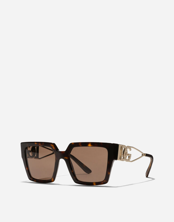 Dolce & Gabbana Солнцезащитные очки DG Diva коричневый VG4446VP273