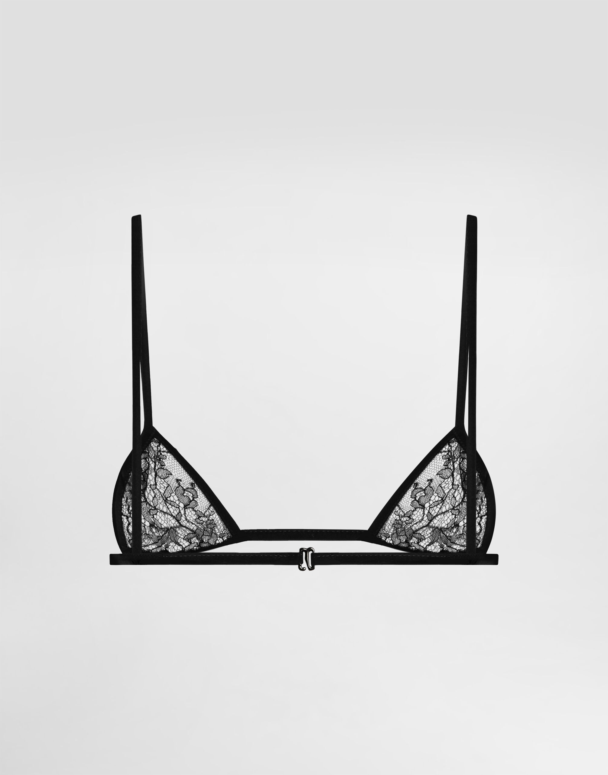 Micro lace bra in Black for Women | Dolce&Gabbana® US