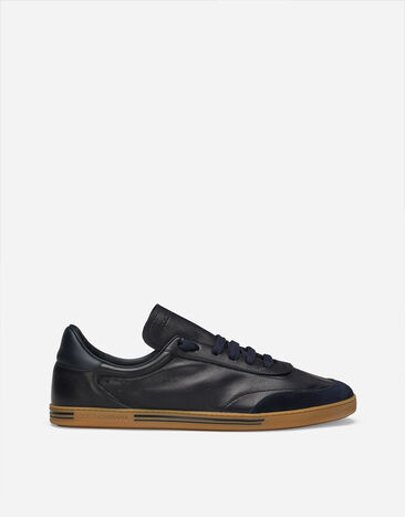 Dolce & Gabbana Sneaker Saint Tropez in pelle di vitello Blu CS2255AR833
