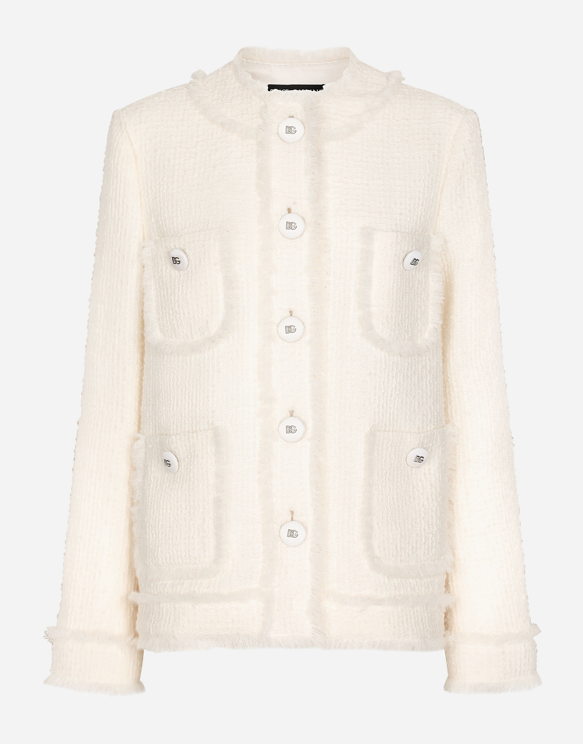 Dolce gabbana tweed discount jacket