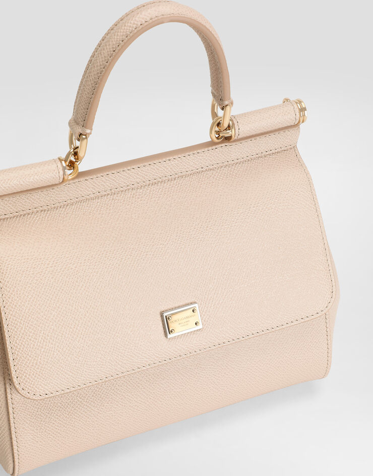 Dolce & Gabbana Henkeltasche Sicily mittelgroß Rosa BB6003B1001