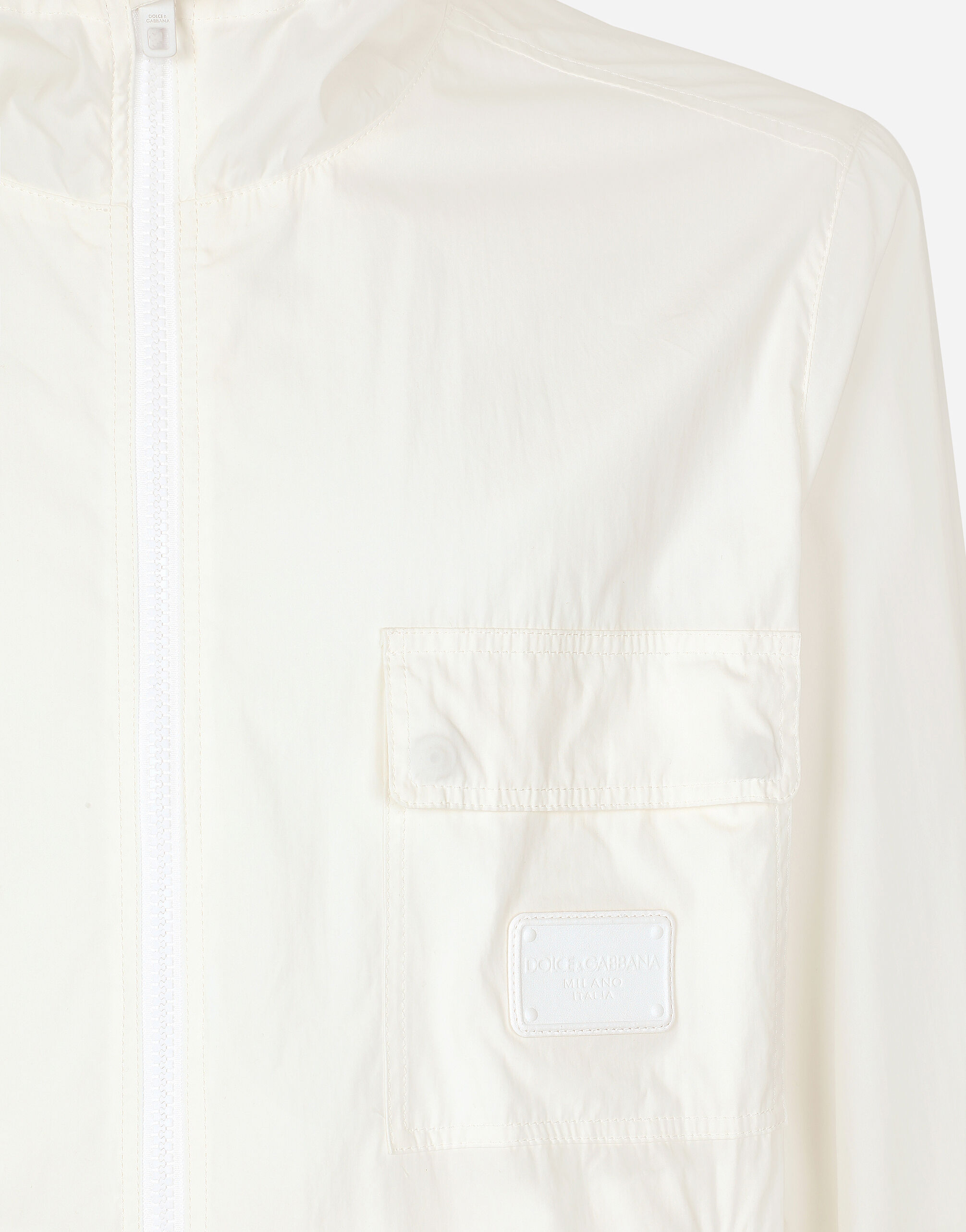 DOLCE & GABBANA ホワイトジャンパー White denim jacket in Multicolor for Women | Dolce&Gabbana® US