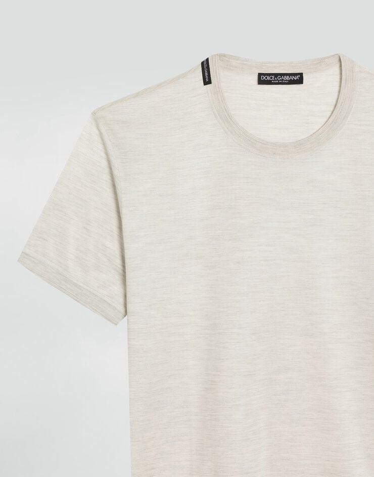 Dolce & Gabbana Silk t-shirt Multicolor G8ST1TG7P0F