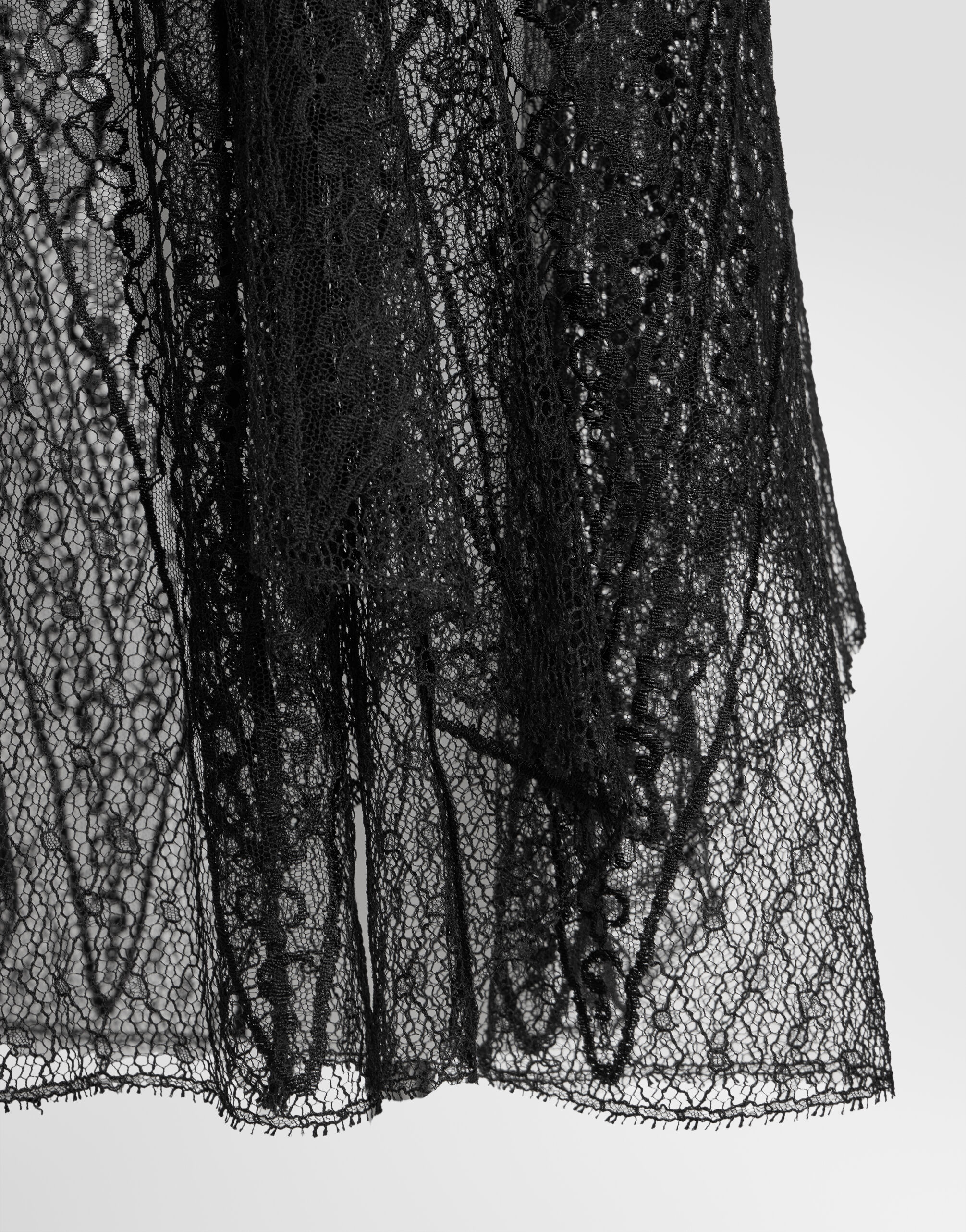 Chantilly lace slip dress - thumbnail 4
