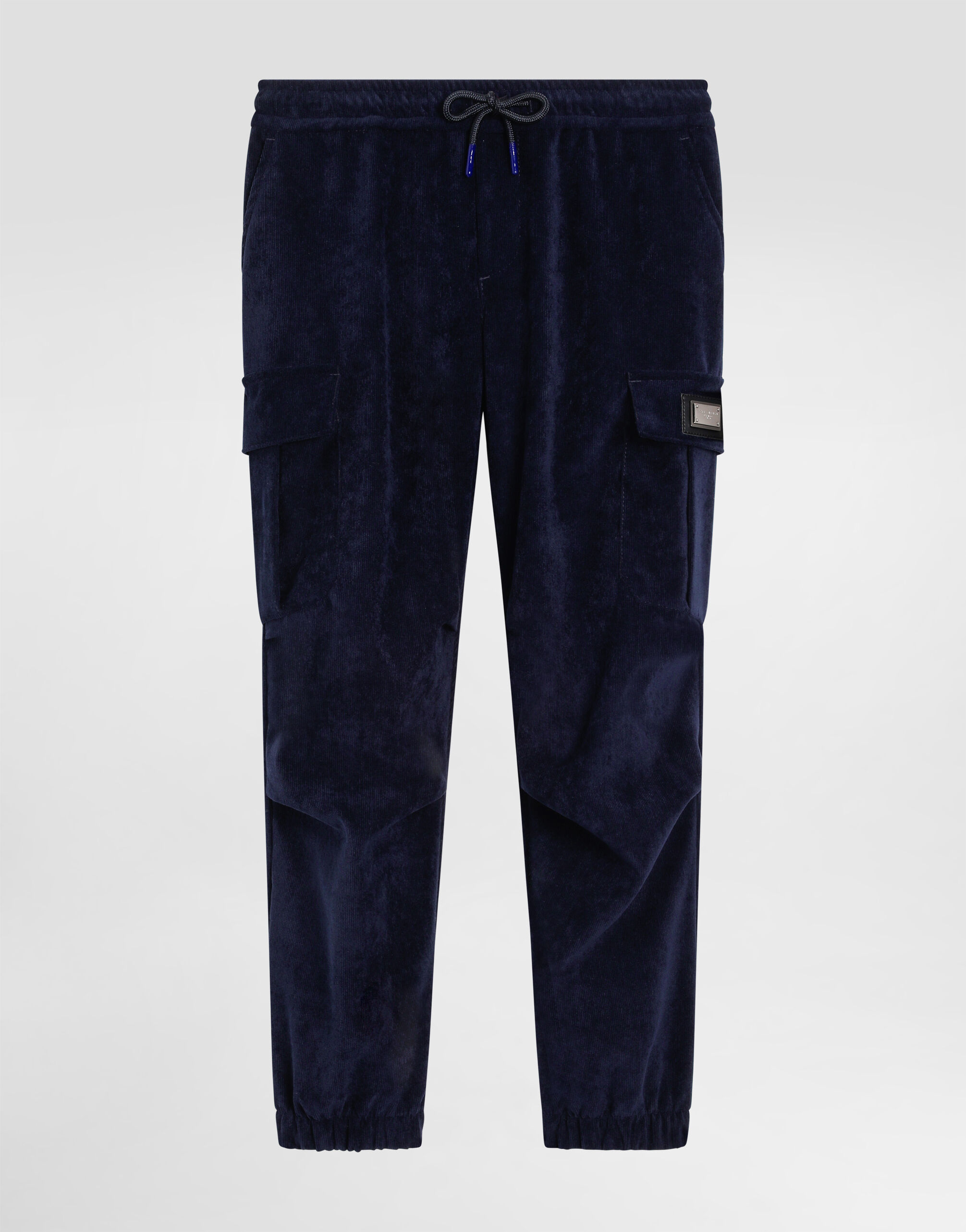 Corduroy trousers in Blue for Boys | Dolce&Gabbana® US