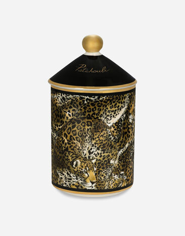 Dolce & Gabbana Ароматизированная свеча в фарфоровом подсвечнике — пачули разноцветный TCC087TCAG3