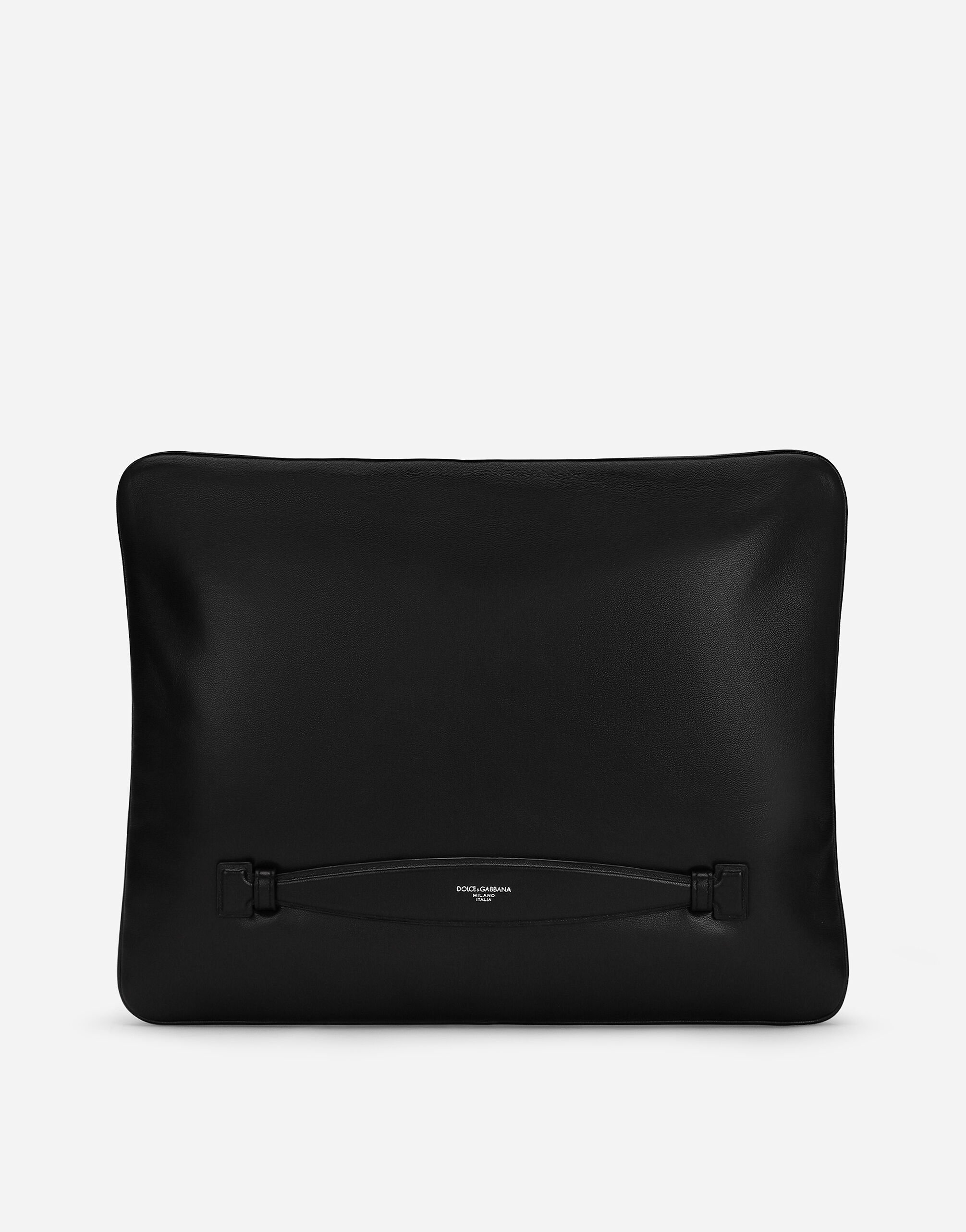 Nappa leather handbag in Black for Men | Dolce&Gabbana® US