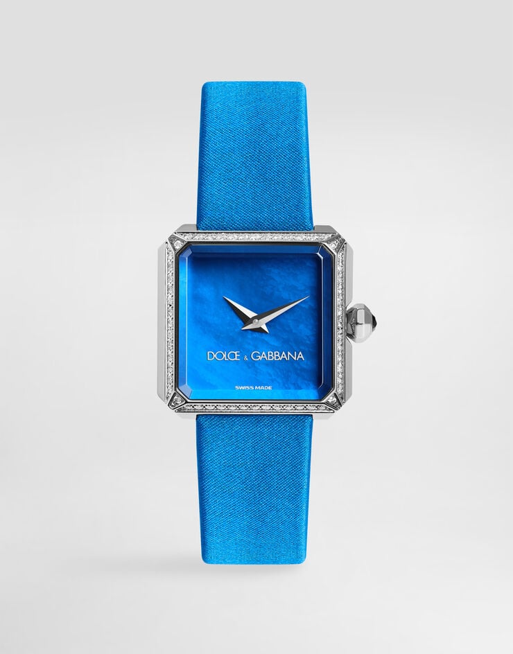Dolce & Gabbana Sofia steel watch with colorless diamonds Dolce & Gabbana Sofia steel watch with colorless diamonds Blue WWJC2SXCMDT