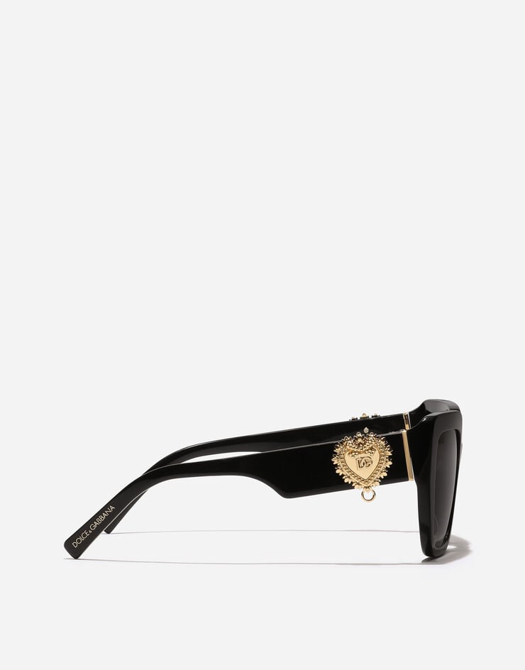 Dolce & Gabbana Lunettes de soleil Devotion Dolce & Gabbana Lunettes de soleil Devotion Noir VG4538VP187