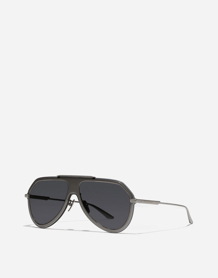 Dolce & Gabbana Gafas de sol Metal Classic Plata mate VG2309VM86G