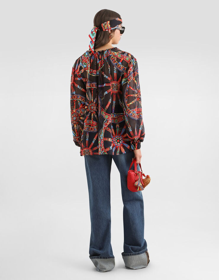 Dolce & Gabbana 长裤 牛仔布 五袋 Multicolor FTDCDDG8PY5