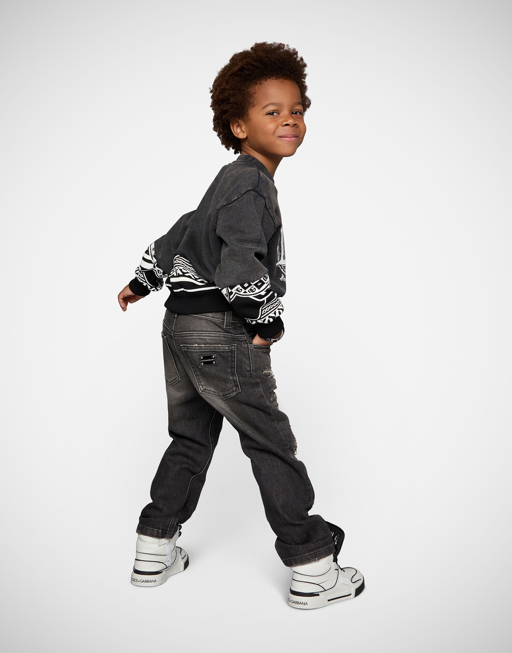 Chaussure dolce gabbana enfant sale