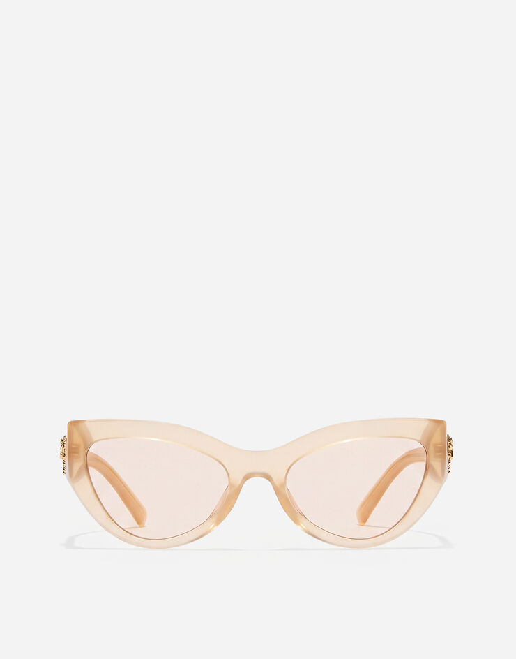 Dolce & Gabbana DG Devotion Sunglassess Opal beige VG4536VP993