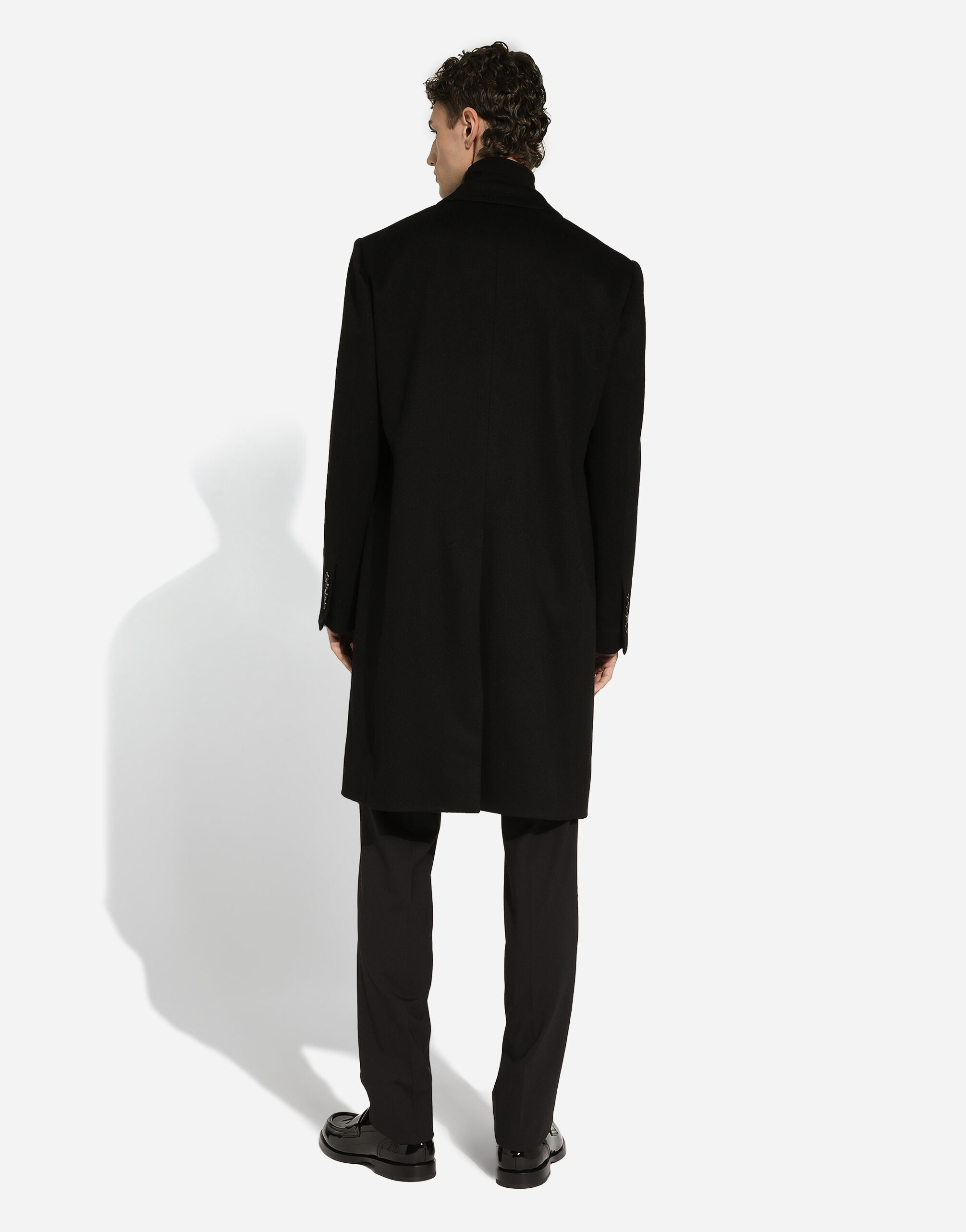 CAPPOTTO in Black for Men | Dolce&Gabbana® US