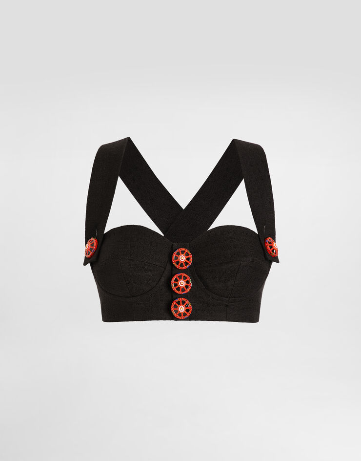 Dolce & Gabbana Fabric top Black F7BY9TFU9AU