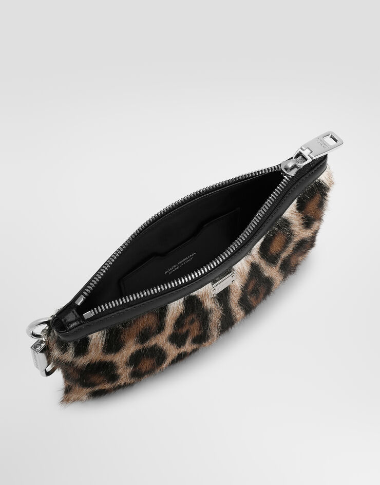 Dolce & Gabbana LEO kid leather necessaire Dolce & Gabbana LEO kid leather necessaire Multicolor BP3446A3T08