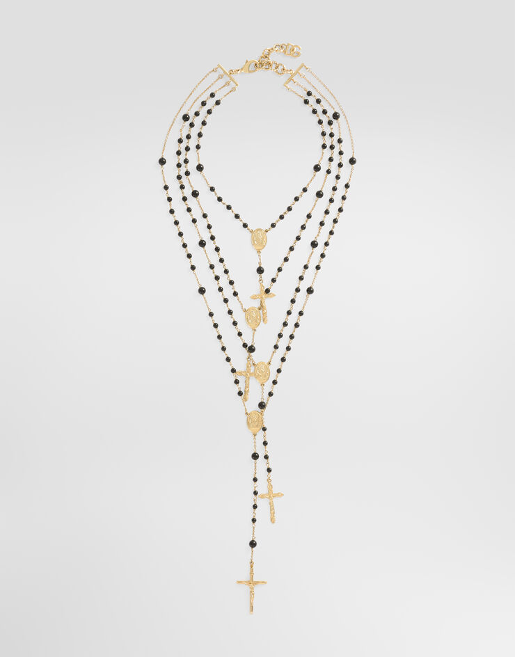 Dolce & Gabbana Multi-rosary necklace Gold WNS6V6W1111