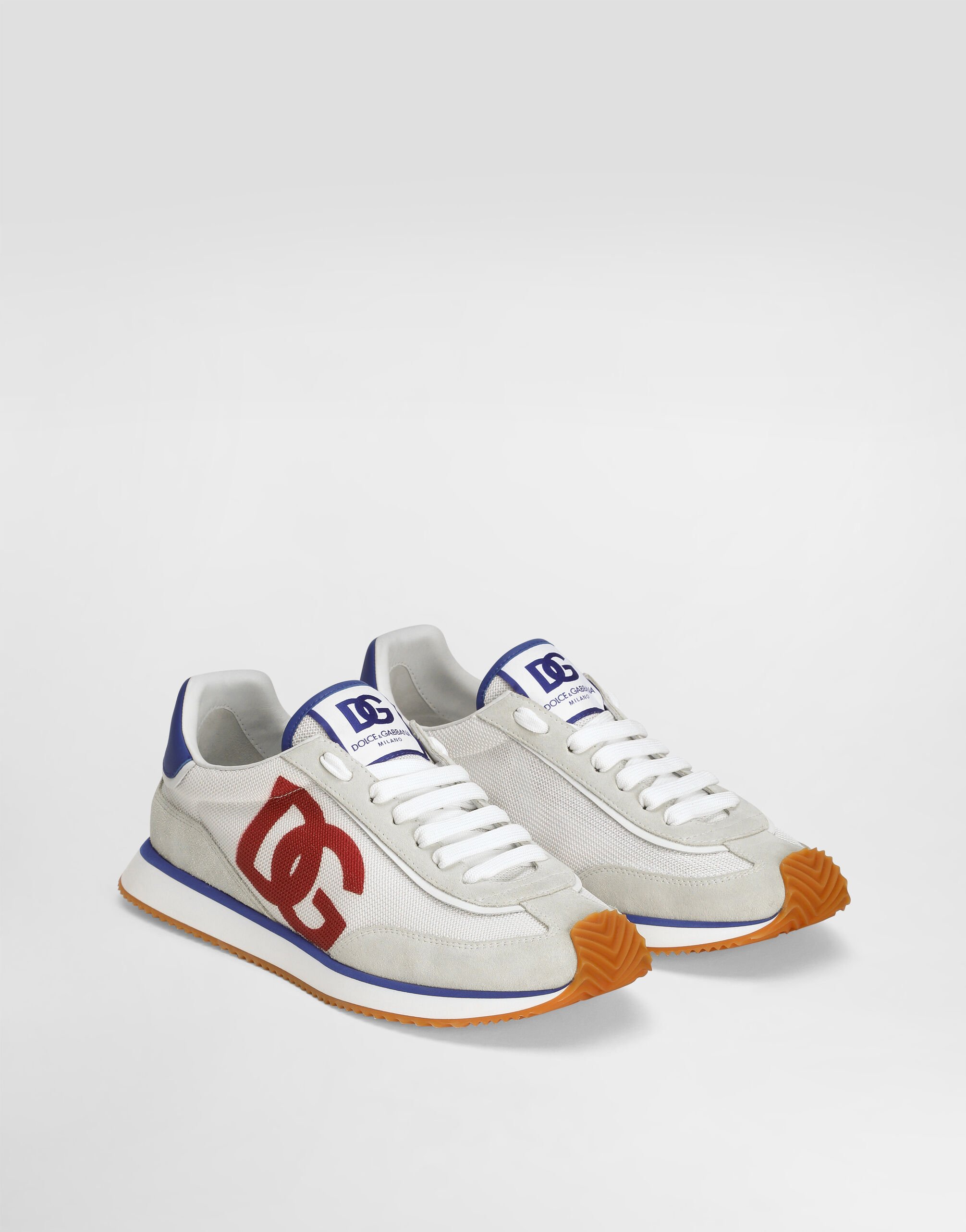 Mixed material DG CUSHION sneakers in Multicolor for Men Dolce Gabbana US