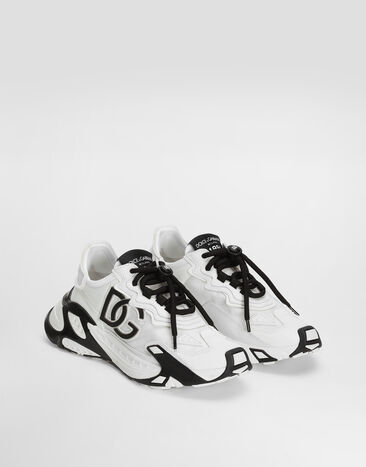 Dolce & Gabbana Day faster viscose fabric sneakers White CK2355AL808