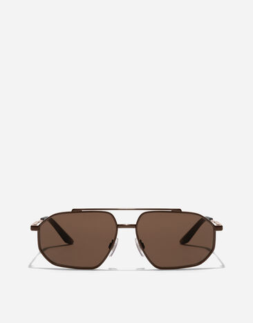 Dolce & Gabbana Metal Classic Sunglasses brown VG2328VM673