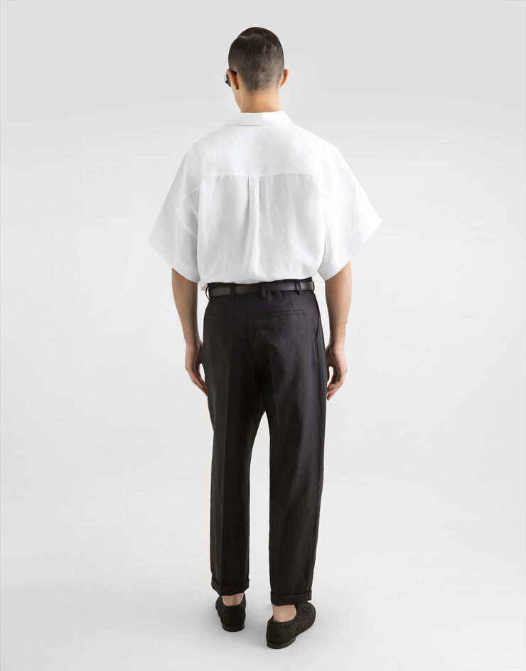 Dolce & Gabbana Linen fabric pants  GP114TFU4MC