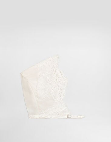 Dolce & Gabbana Haube aus Chiffon Mehrfarbig L0EGK2G7P3Y
