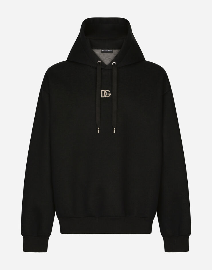 Dolce & Gabbana FELPA CON CAPPUCCIO Mehrfarbig G9XJ6ZHUMLX