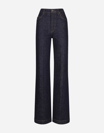 Dolce & Gabbana Flared denim jeans Blue F9R74DG8KT0