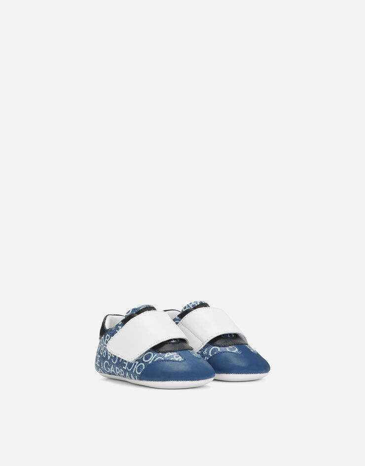 Dolce&Gabbana 纳帕皮革运动鞋 丹宁蓝色 DK0117AB534