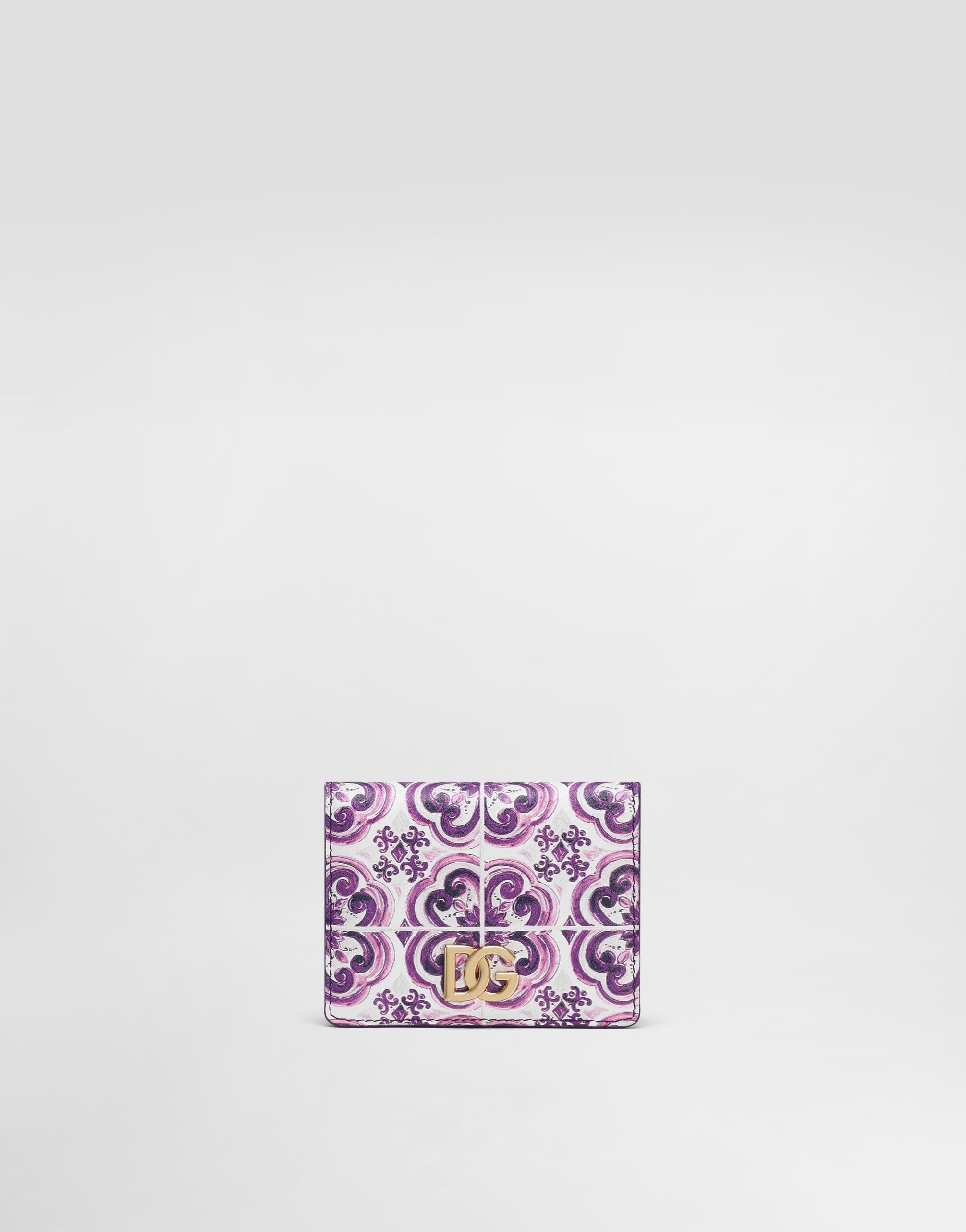 DOLCE＆GABBANA ドルガバ コンパクト財布 (Dolce & Gabbana