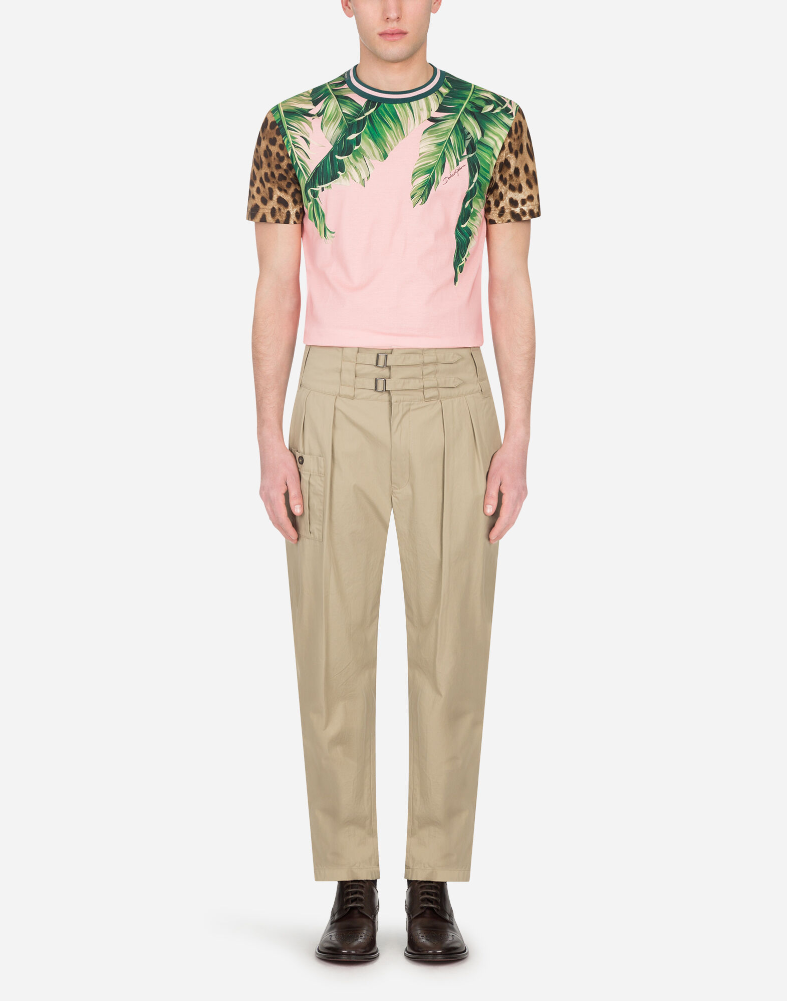 T-Shirt Stampa Banano - Abbigliamento Uomo | Dolce&Gabbana