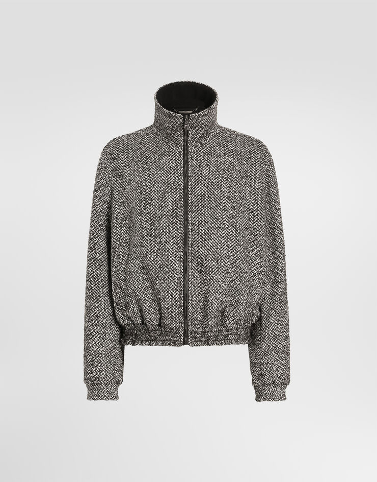 Dolce & Gabbana Birdseye wool blend jacket Dolce & Gabbana Birdseye wool blend jacket Multicolor G9CMZTFMZAJ