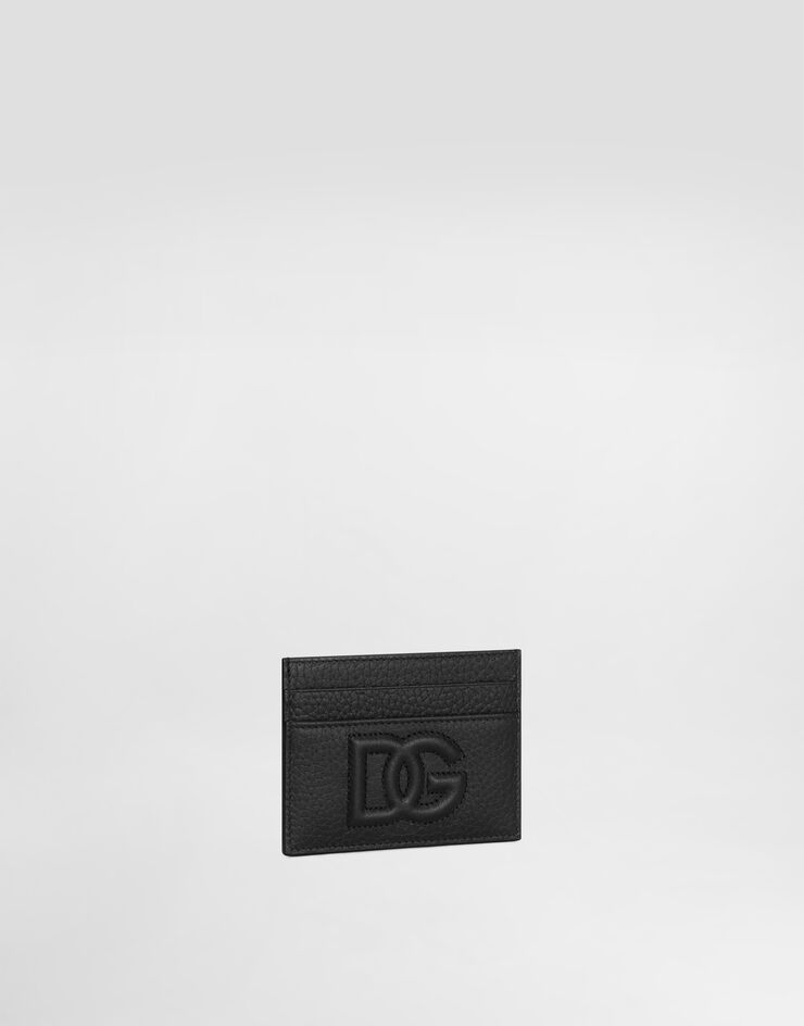 Dolce & Gabbana Tarjetero DG Logo Negro BP0330AT489