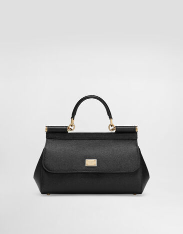 Dolce & Gabbana Medium Sicily handbag Black BB7652B1001