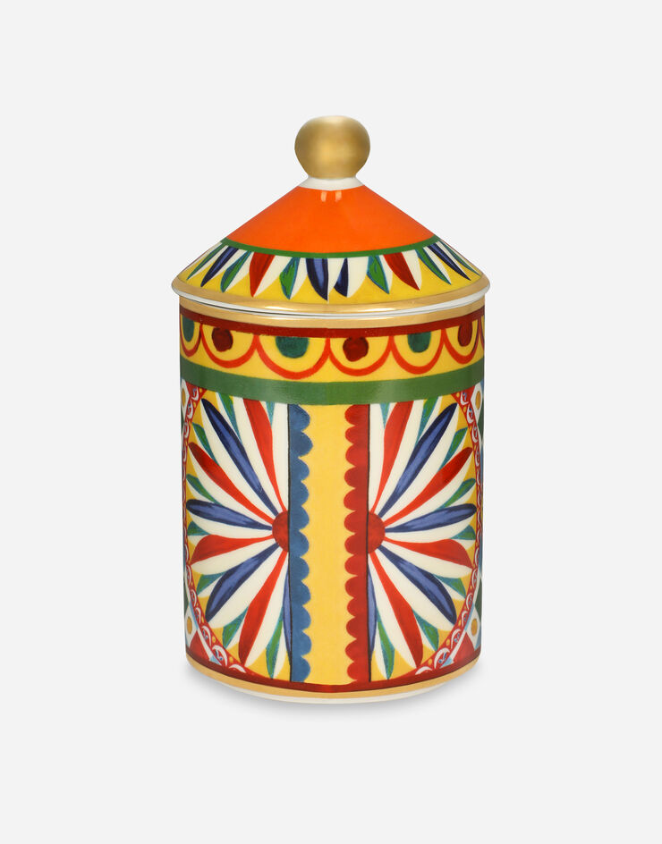 Dolce & Gabbana Porcelain Scented Candle – Wild Jasmine Multicolor TCC113TCAHZ