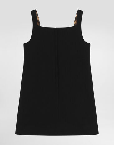 Dolce & Gabbana Wool crêpe dress Black L54DO3FU2TZ