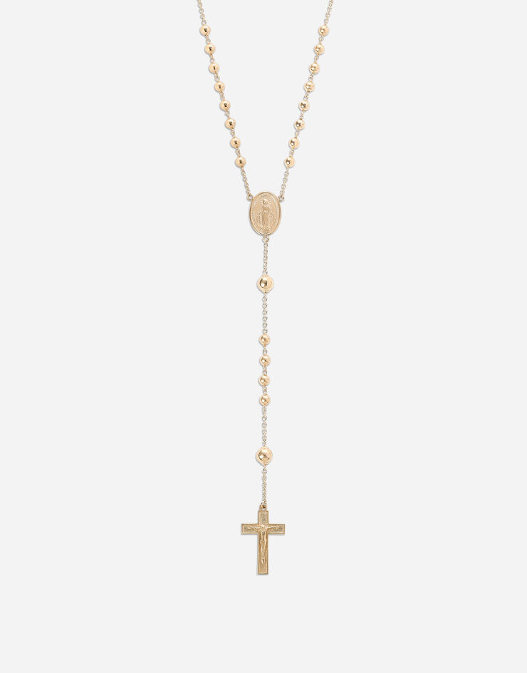 Dolce & Gabbana Tradition yellow gold rosary necklace Yellow gold WNHS2GW2N01