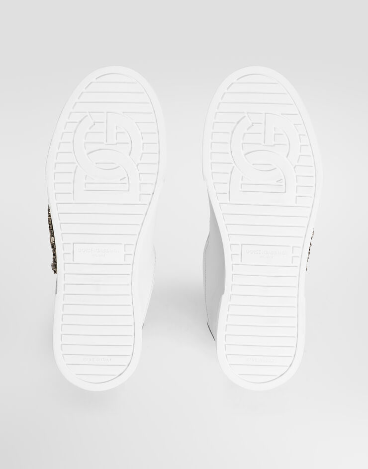 Dolce & Gabbana Calfskin Portofino sneakers Multicolor CK2467A3S62