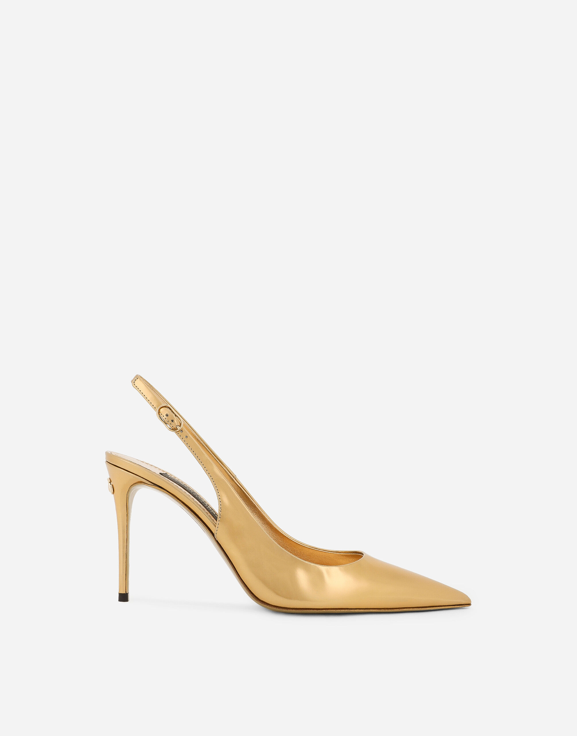 Dolce & Gabbana Calfskin slingbacks Gold BB7544AY828